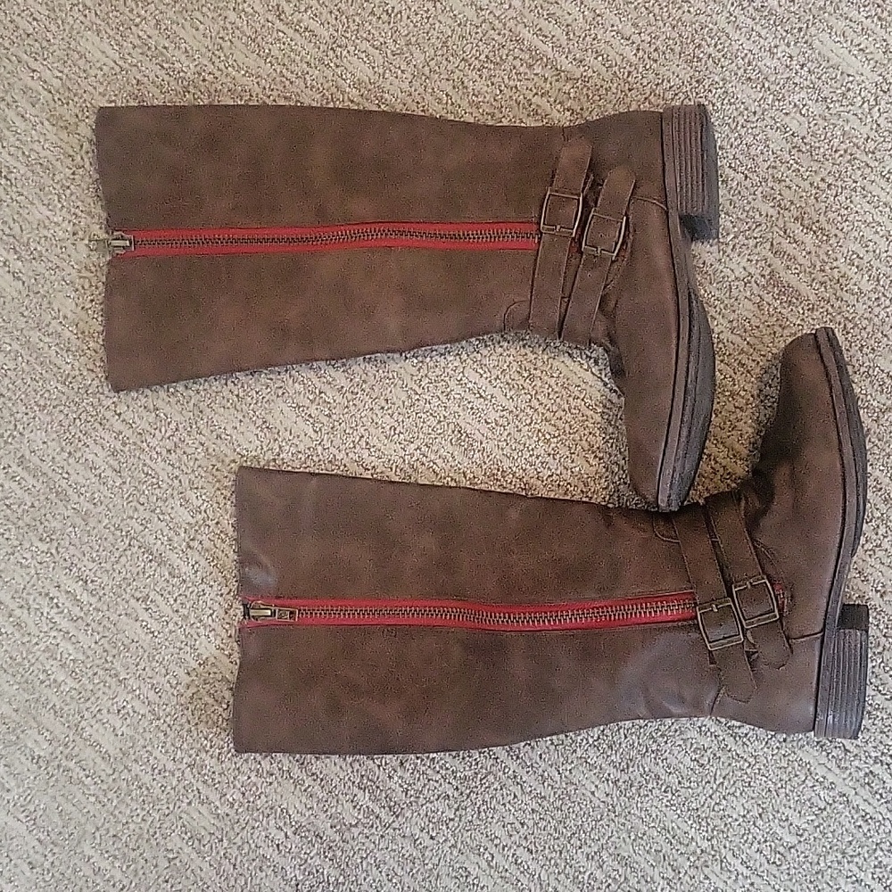 Brown Riding Boots - Picture 2 of 4